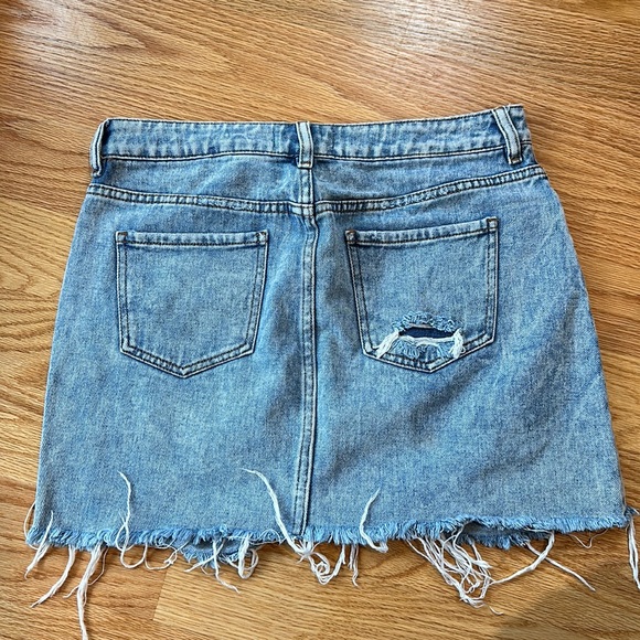 Pacsun denim mini skirt - Picture 3 of 3
